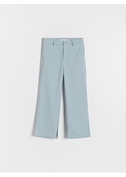 Reserved - Spodnie z rozcięciami - jasnozielony ze sklepu Reserved w kategorii Spodnie dziewczęce - zdjęcie 163870913