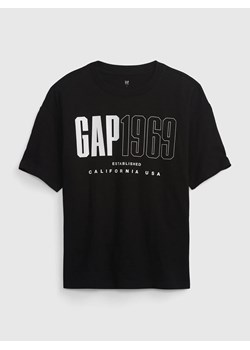 GAP Koszulka w kolorze czarnym ze sklepu Limango Polska w kategorii T-shirty chłopięce - zdjęcie 163880772