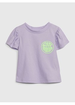 GAP Koszulka w kolorze fioletowym ze sklepu Limango Polska w kategorii Bluzki dziewczęce - zdjęcie 163882121