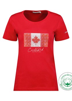 Canadian Peak Koszulka &quot;Jwildeak&quot; w kolorze czerwonym ze sklepu Limango Polska w kategorii Bluzki damskie - zdjęcie 163882420