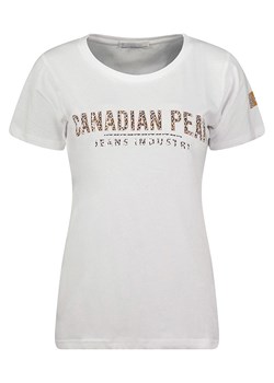 Canadian Peak Koszulka &quot;Jolileak&quot; w kolorze białym ze sklepu Limango Polska w kategorii Bluzki damskie - zdjęcie 163882430