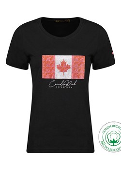 Canadian Peak Koszulka &quot;Jwildeak&quot; w kolorze czarnym ze sklepu Limango Polska w kategorii Bluzki damskie - zdjęcie 163882434