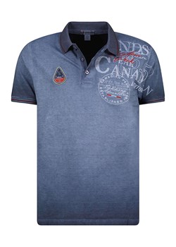 Canadian Peak Koszulka polo &quot;Kadventureak&quot; w kolorze granatowym ze sklepu Limango Polska w kategorii T-shirty męskie - zdjęcie 163882444