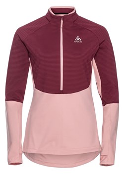 Odlo Bluza polarowa &quot;Sesvenna&quot; w kolorze bordowo-jasnoróżowym ze sklepu Limango Polska w kategorii Bluzy damskie - zdjęcie 163882513
