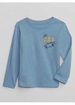GAP Koszulka w kolorze niebieskim ze sklepu Limango Polska w kategorii Kaftaniki i bluzki - zdjęcie 163882731