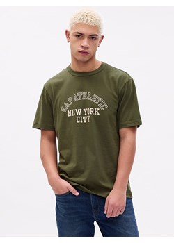 GAP Koszulka w kolorze khaki ze sklepu Limango Polska w kategorii T-shirty męskie - zdjęcie 163883574
