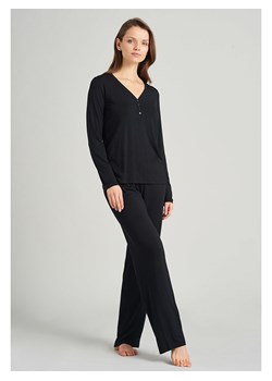 Schiesser Koszulka w kolorze czarnym ze sklepu Limango Polska w kategorii Bluzki damskie - zdjęcie 163883822