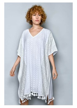 Tarifa Tunika w kolorze białym ze sklepu Limango Polska w kategorii Bluzki damskie - zdjęcie 163883851