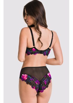 Figi damskie Venezia 19182, Kolor czarno-różowy, Rozmiar 3XL, Mediolano ze sklepu Intymna w kategorii Majtki damskie - zdjęcie 163887043