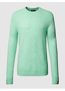 Sweter z dzianiny z efektem melanżu ze sklepu Peek&Cloppenburg  w kategorii Swetry męskie - zdjęcie 163890350