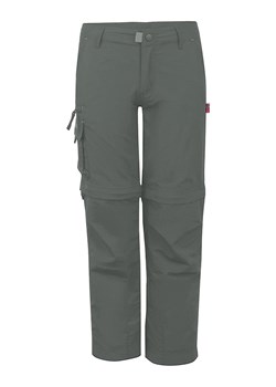 Trollkids Spodnie trekkingowe Zipp-Off &quot;Oppland&quot; - Regular fit - w kolorze khaki ze sklepu Limango Polska w kategorii Spodnie chłopięce - zdjęcie 163891120