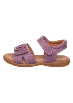 lamino Skórzane sandały w kolorze fioletowym ze sklepu Limango Polska w kategorii Sandały dziecięce - zdjęcie 163891800