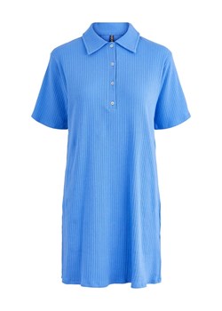 Pieces Sukienka polo w kolorze niebieskim ze sklepu Limango Polska w kategorii Sukienki - zdjęcie 163901603