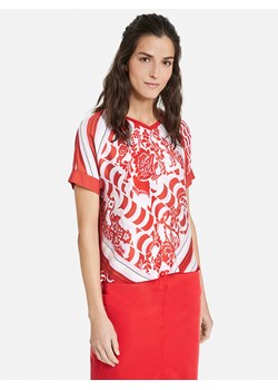 Gerry Weber Koszulka w kolorze czerwono-białym ze sklepu Limango Polska w kategorii Bluzki damskie - zdjęcie 163916924