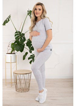 Legginsy ciążowe Gaja z zakładką pod brzuchem ze sklepu 5.10.15 w kategorii Spodnie ciążowe - zdjęcie 163918524