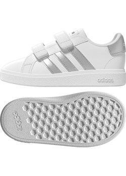 adidas Sneakersy &quot;Grand Court Lifestyle&quot; w kolorze białym ze sklepu Limango Polska w kategorii Buty sportowe dziecięce - zdjęcie 163921513