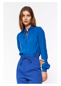 Nife Bluzka w kolorze niebieskim ze sklepu Limango Polska w kategorii Koszule damskie - zdjęcie 163930854