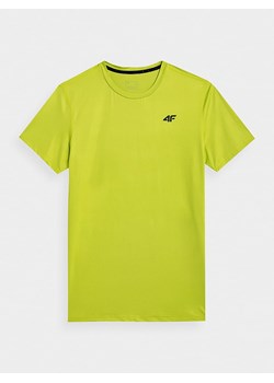 4F Koszulka sportowa w kolorze zielonym ze sklepu Limango Polska w kategorii T-shirty męskie - zdjęcie 163933581