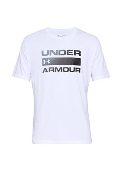 Under Armour Koszulka sportowa w kolorze białym ze sklepu Limango Polska w kategorii T-shirty męskie - zdjęcie 163933674