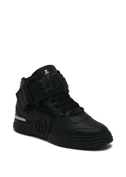 Philipp Plein Skórzane sneakersy Gothic Plein ze sklepu Gomez Fashion Store w kategorii Buty sportowe męskie - zdjęcie 163935663