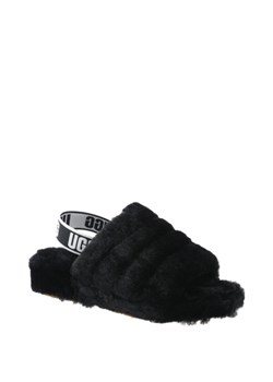 UGG Wełniane obuwie domowe Fluff Yeah Slide ze sklepu Gomez Fashion Store w kategorii Kapcie damskie - zdjęcie 163936250