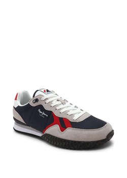 Pepe Jeans London Sneakersy HOLLAND DIVIDED | z dodatkiem skóry ze sklepu Gomez Fashion Store w kategorii Buty sportowe męskie - zdjęcie 163936433