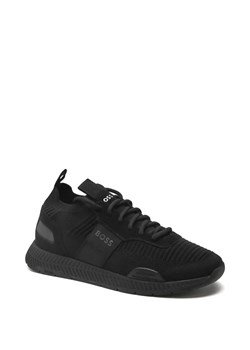BOSS BLACK Sneakersy Titanium | z dodatkiem skóry ze sklepu Gomez Fashion Store w kategorii Buty sportowe męskie - zdjęcie 163936773