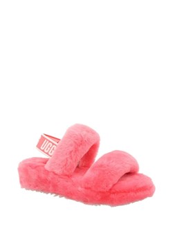 UGG Ocieplane obuwie domowe Oh Yeah Slide | z dodatkiem skóry ze sklepu Gomez Fashion Store w kategorii Kapcie damskie - zdjęcie 163937850