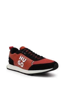 HUGO Sneakersy Icelin | z dodatkiem skóry ze sklepu Gomez Fashion Store w kategorii Buty sportowe męskie - zdjęcie 163938192