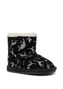 EMU Australia Skórzane śniegowce Toddle Reflective Dino | z dodatkiem wełny ze sklepu Gomez Fashion Store w kategorii Buty zimowe dziecięce - zdjęcie 163938220