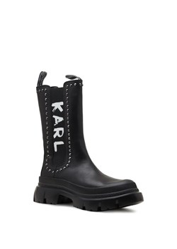 Karl Lagerfeld Skórzane sztyblety TREKKA MAX KC ze sklepu Gomez Fashion Store w kategorii Botki - zdjęcie 163939971