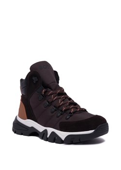 BOSS BLACK Skórzane buty trekkingowe Chester ze sklepu Gomez Fashion Store w kategorii Buty trekkingowe męskie - zdjęcie 163940632