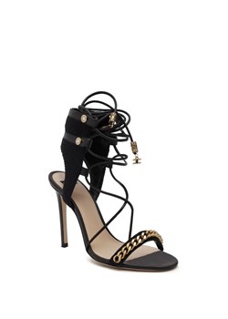 Elisabetta Franchi Skórzane sandały na szpilce ze sklepu Gomez Fashion Store w kategorii Sandały damskie - zdjęcie 163940882