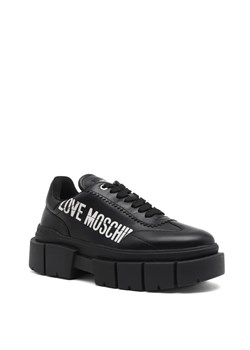 Love Moschino Skórzane sneakersy ze sklepu Gomez Fashion Store w kategorii Buty sportowe damskie - zdjęcie 163940943