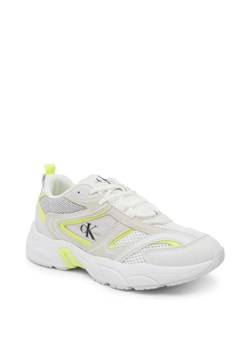 CALVIN KLEIN JEANS Sneakersy RETRO TENNIS | z dodatkiem skóry ze sklepu Gomez Fashion Store w kategorii Buty sportowe damskie - zdjęcie 163941802