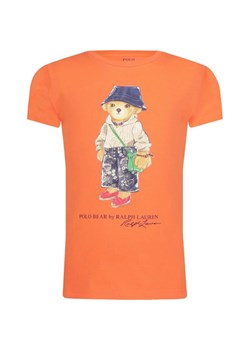 POLO RALPH LAUREN T-shirt | Regular Fit ze sklepu Gomez Fashion Store w kategorii Bluzki dziewczęce - zdjęcie 163944102