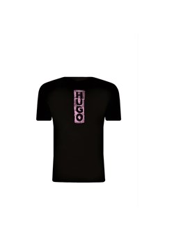HUGO KIDS T-shirt | Regular Fit ze sklepu Gomez Fashion Store w kategorii Bluzki dziewczęce - zdjęcie 163944212