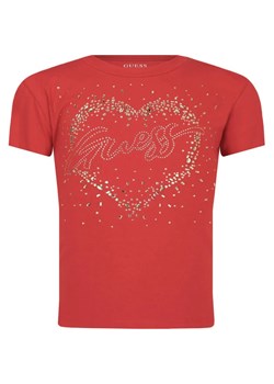 Guess T-shirt | Regular Fit ze sklepu Gomez Fashion Store w kategorii Bluzki dziewczęce - zdjęcie 163944233