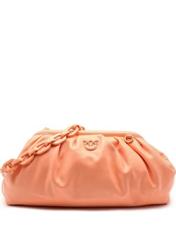 Pinko Skórzana torebka na ramię MAXY CHAIN CLUTCH BLOCK COLOUR ze sklepu Gomez Fashion Store w kategorii Listonoszki - zdjęcie 163944434