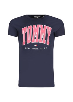 Tommy Hilfiger T-shirt | Regular Fit ze sklepu Gomez Fashion Store w kategorii Bluzki dziewczęce - zdjęcie 163944541