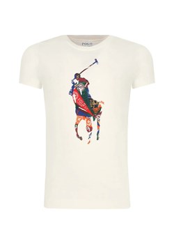 POLO RALPH LAUREN T-shirt | Regular Fit ze sklepu Gomez Fashion Store w kategorii Bluzki dziewczęce - zdjęcie 163944640