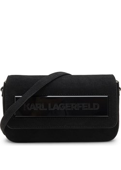 Karl Lagerfeld Skórzana listonoszka k/essential k sm flap shb sued ze sklepu Gomez Fashion Store w kategorii Listonoszki - zdjęcie 163944751