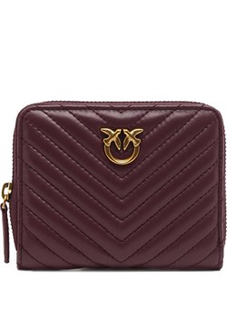 Pinko Skórzany portfel TAYLOR ZIP AROUND SHEEP NAPPA ze sklepu Gomez Fashion Store w kategorii Portfele damskie - zdjęcie 163945011