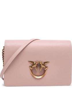 Pinko Skórzana torebka na ramię LOVE CLICK CLASSIC VITELLO SET ze sklepu Gomez Fashion Store w kategorii Listonoszki - zdjęcie 163945112