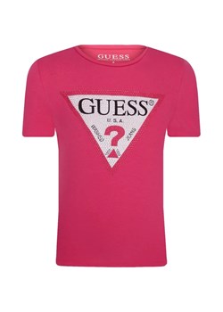 Guess T-shirt | Regular Fit ze sklepu Gomez Fashion Store w kategorii Bluzki dziewczęce - zdjęcie 163945244