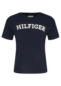 Tommy Hilfiger T-shirt MONOTYPE | Regular Fit ze sklepu Gomez Fashion Store w kategorii Bluzki dziewczęce - zdjęcie 163946301