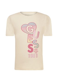 Guess T-shirt | Regular Fit ze sklepu Gomez Fashion Store w kategorii Bluzki dziewczęce - zdjęcie 163946444