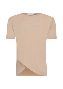 CALVIN KLEIN JEANS T-shirt | Regular Fit ze sklepu Gomez Fashion Store w kategorii Bluzki dziewczęce - zdjęcie 163946450