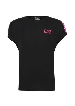 EA7 T-shirt | Regular Fit ze sklepu Gomez Fashion Store w kategorii Bluzki dziewczęce - zdjęcie 163946490