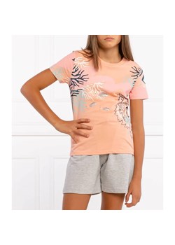 KENZO KIDS T-shirt | Regular Fit ze sklepu Gomez Fashion Store w kategorii Bluzki dziewczęce - zdjęcie 163947104